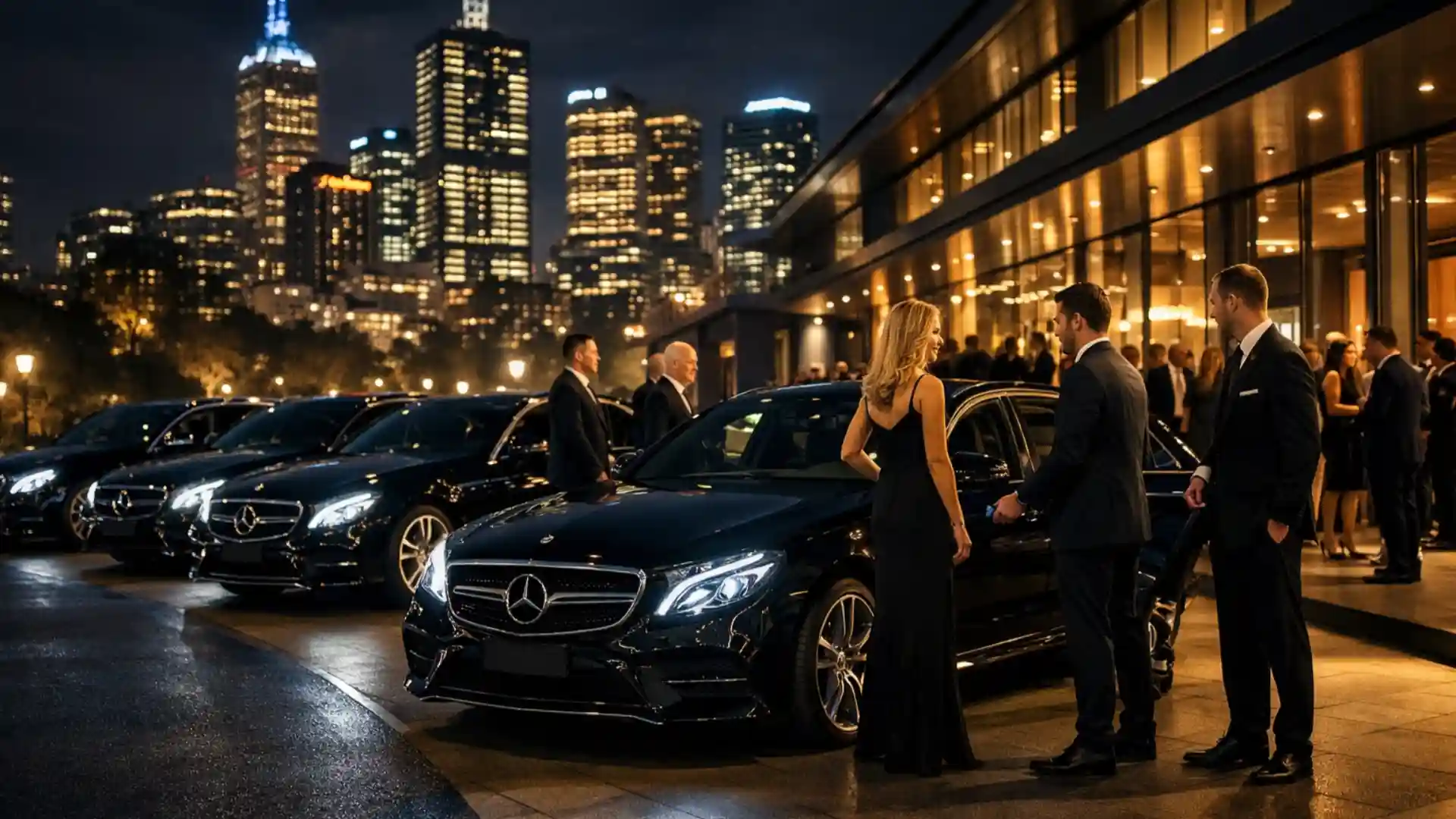 Event Logistics Hire Melbourne luxury chauffeur transport for major events