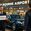 Melbourne airport chauffeur service vs taxi luxury car pickup comparison