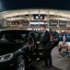 State of Origin chauffeur service Melbourne luxury car transfer to Melbourne Cricket Ground