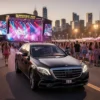 Flemington Racecourse festival chauffeur Mercedes transfer for Ultra Australia Melbourne