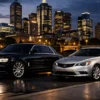 chauffeur vs Uber Melbourne luxury sedan comparison in Melbourne city