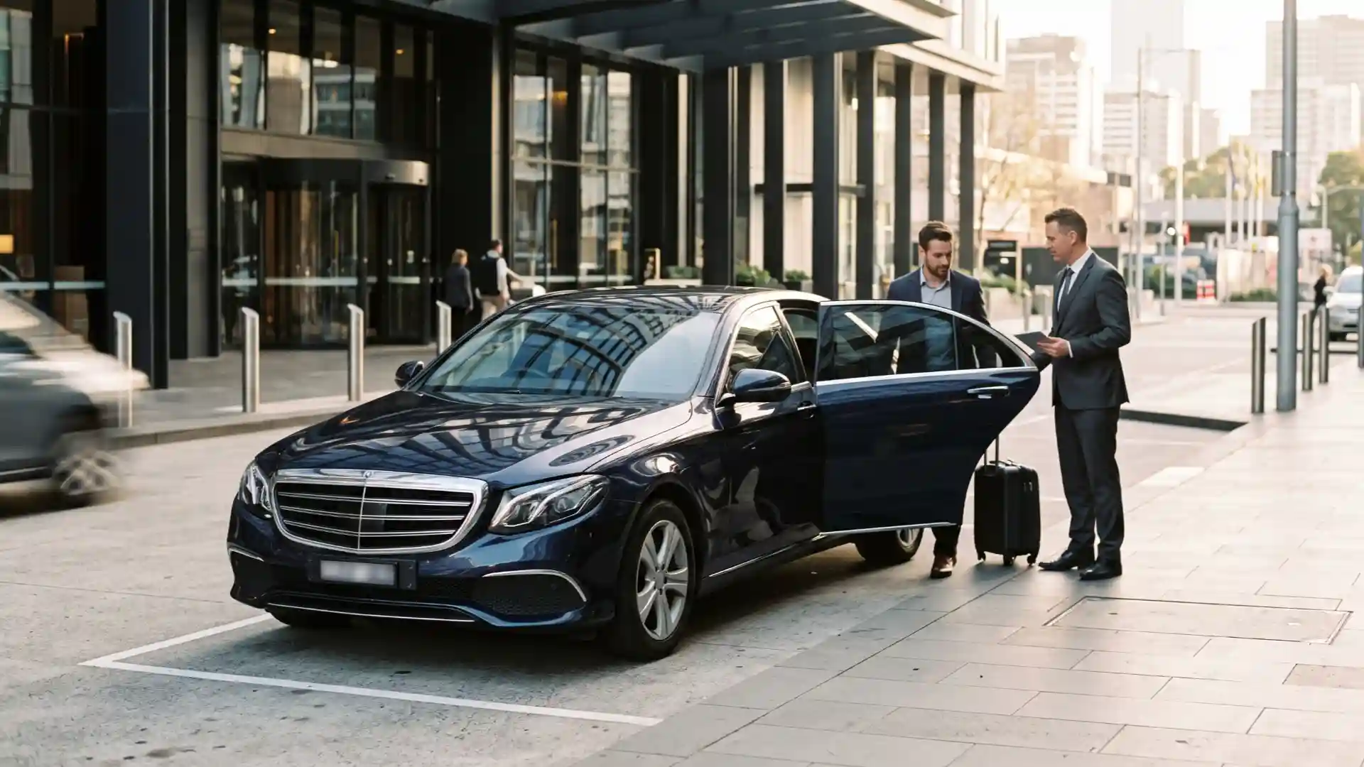 Melbourne chauffeur quote inclusions for an executive sedan transfer in the CBDMelbourne chauffeur quote inclusions for an executive sedan transfer in the CBD